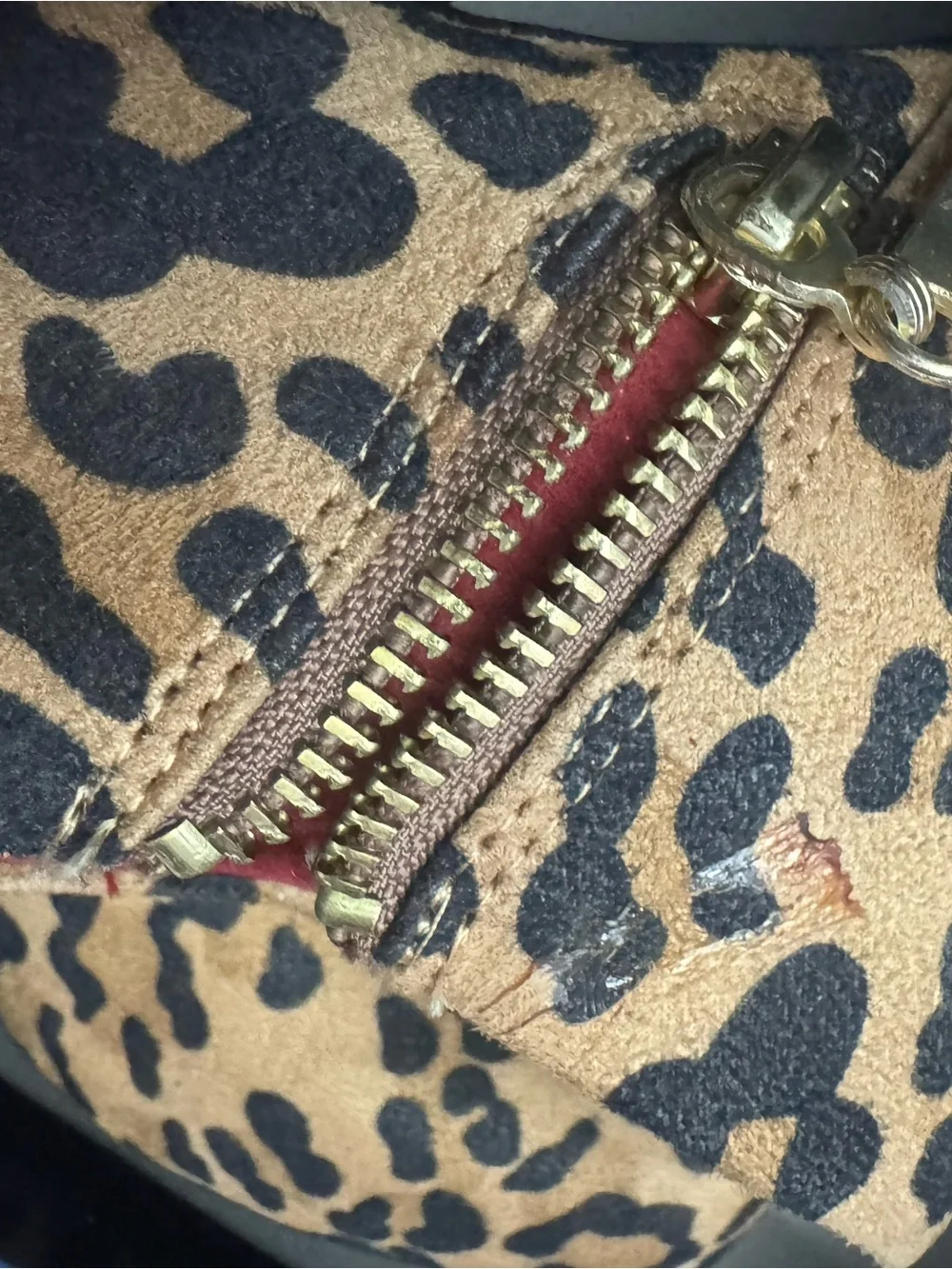Christian Siriano for Payless Shoe Leopard Print Platform Ankle Boots